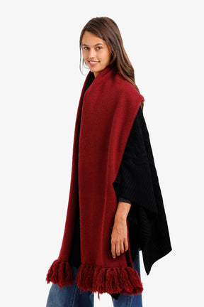 Fringed Rectangular Scarf
