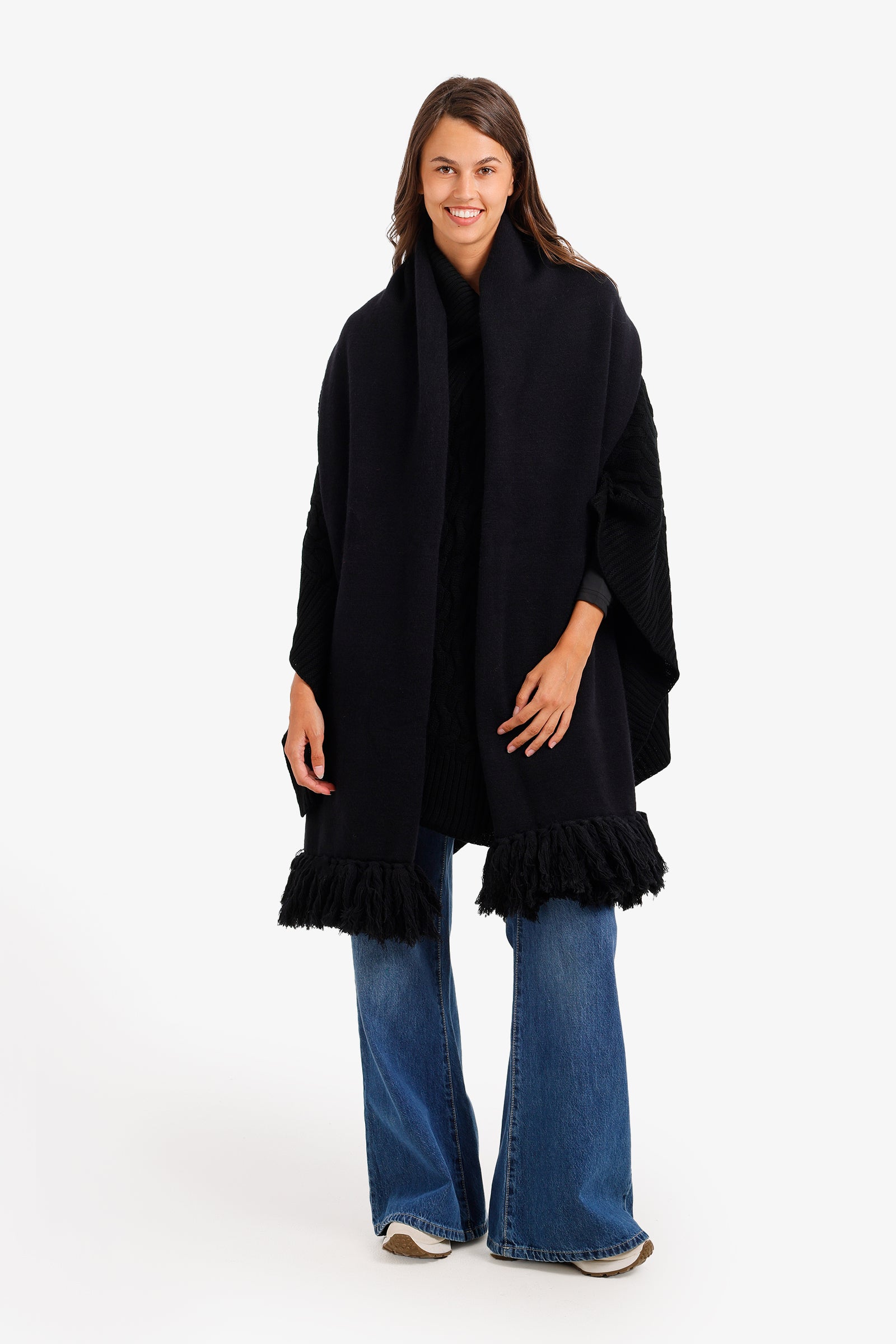 Fringed Rectangular Scarf