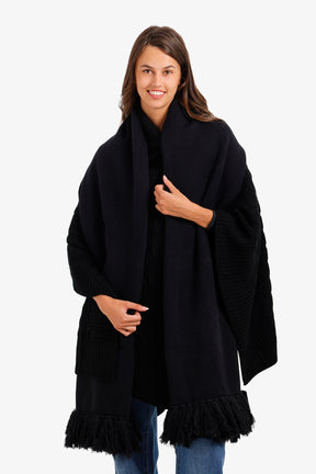 Fringed Rectangular Scarf