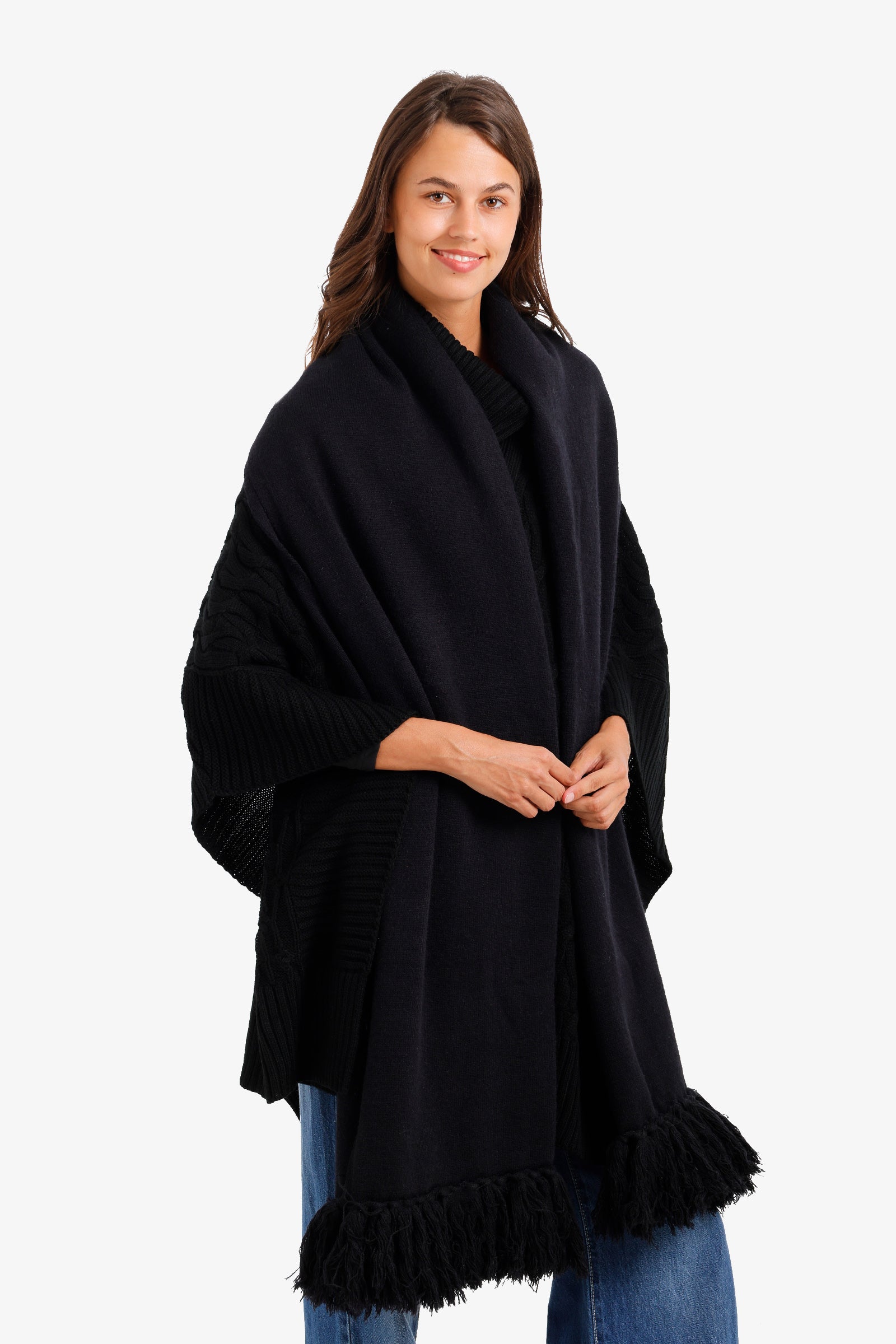 Fringed Rectangular Scarf