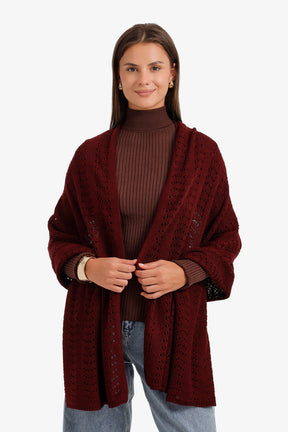 Eyelet Pattern Scarf
