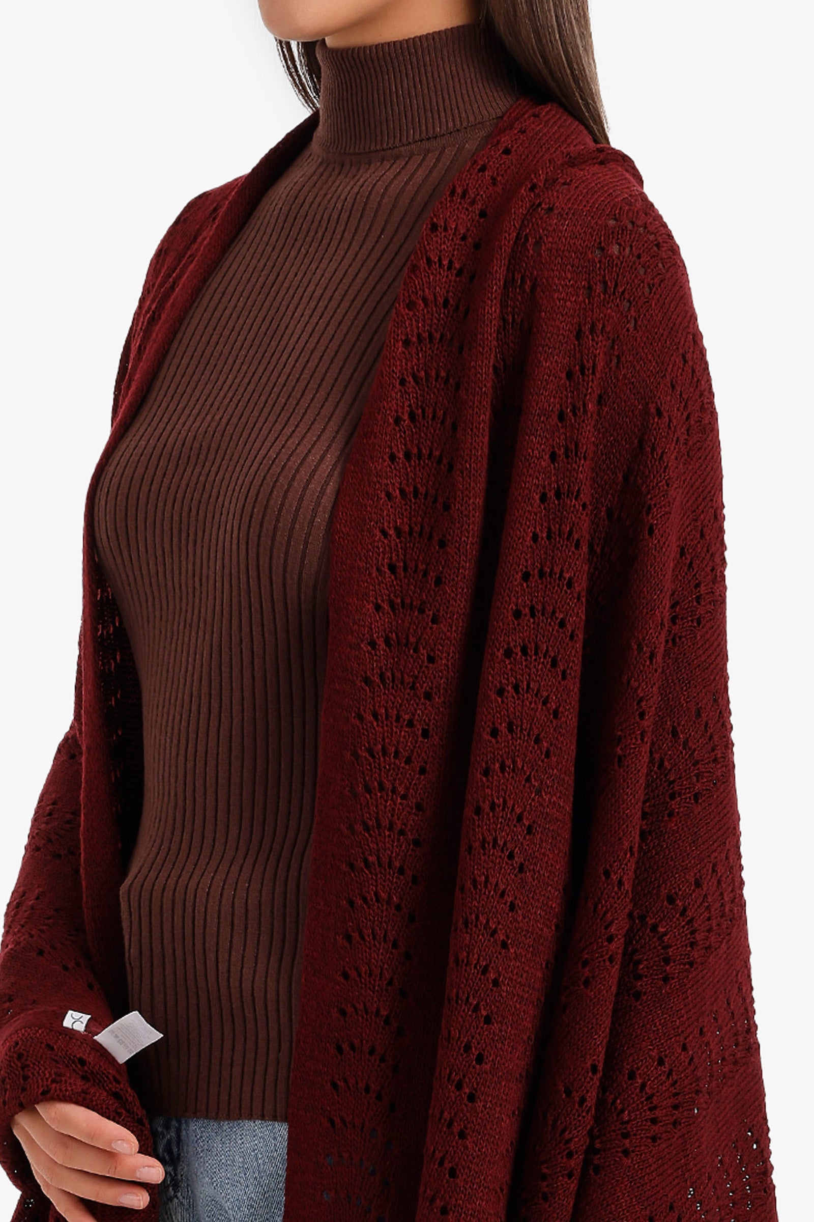 Eyelet Pattern Scarf