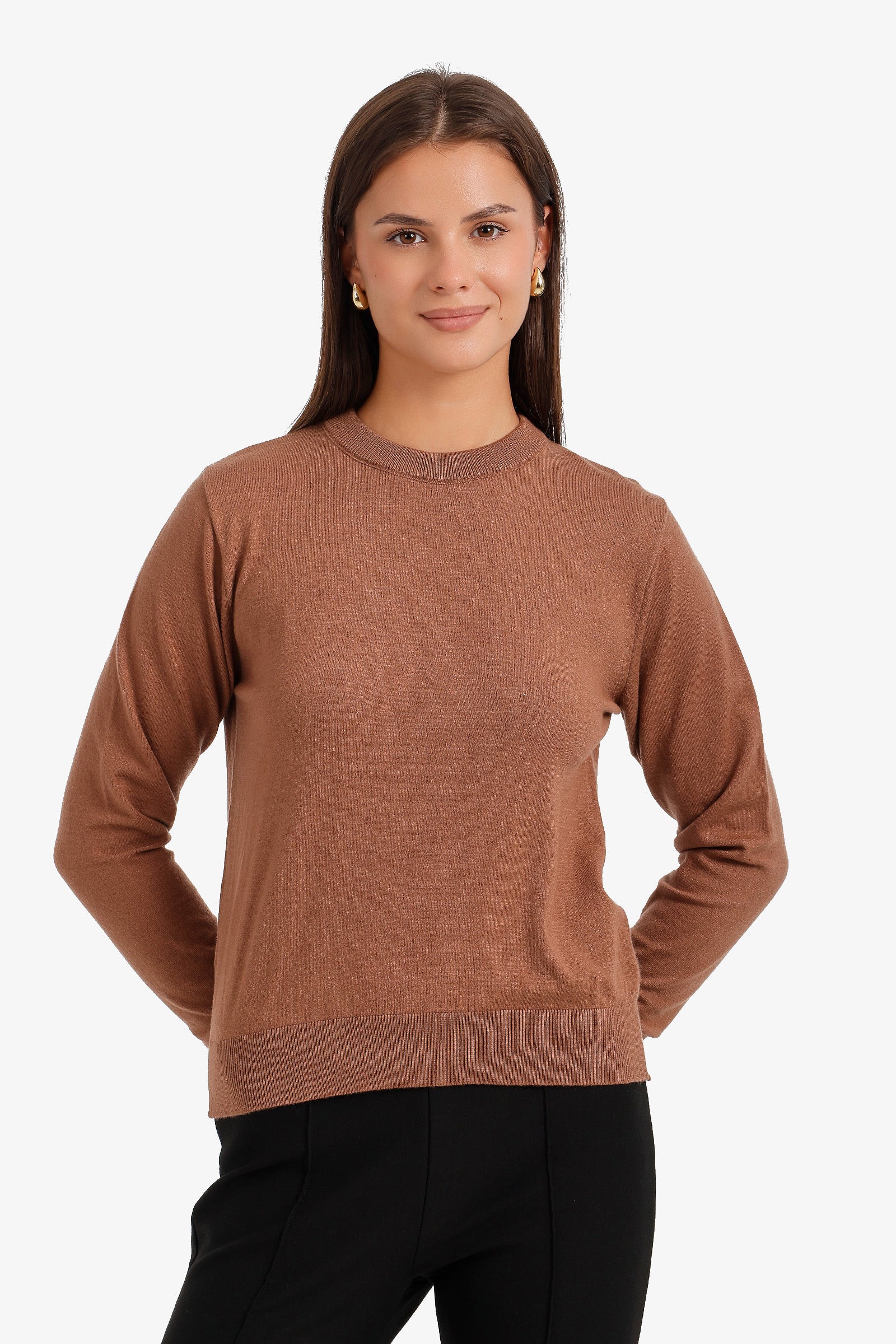 Classic Crew Neck Pullover