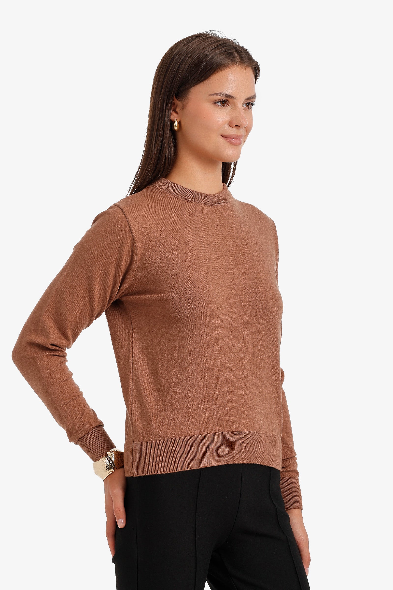 Classic Crew Neck Pullover