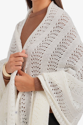 Eyelet Pattern Scarf