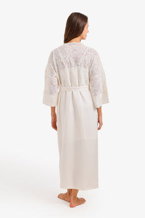 Lace Detail Nightgown Set