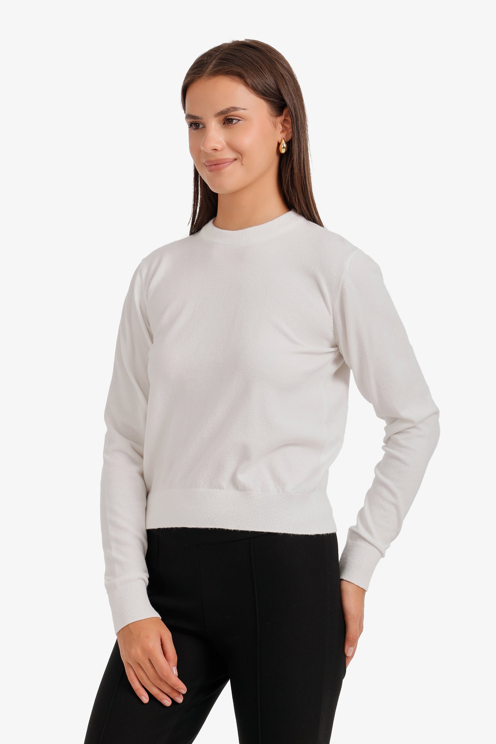 Classic Crew Neck Pullover