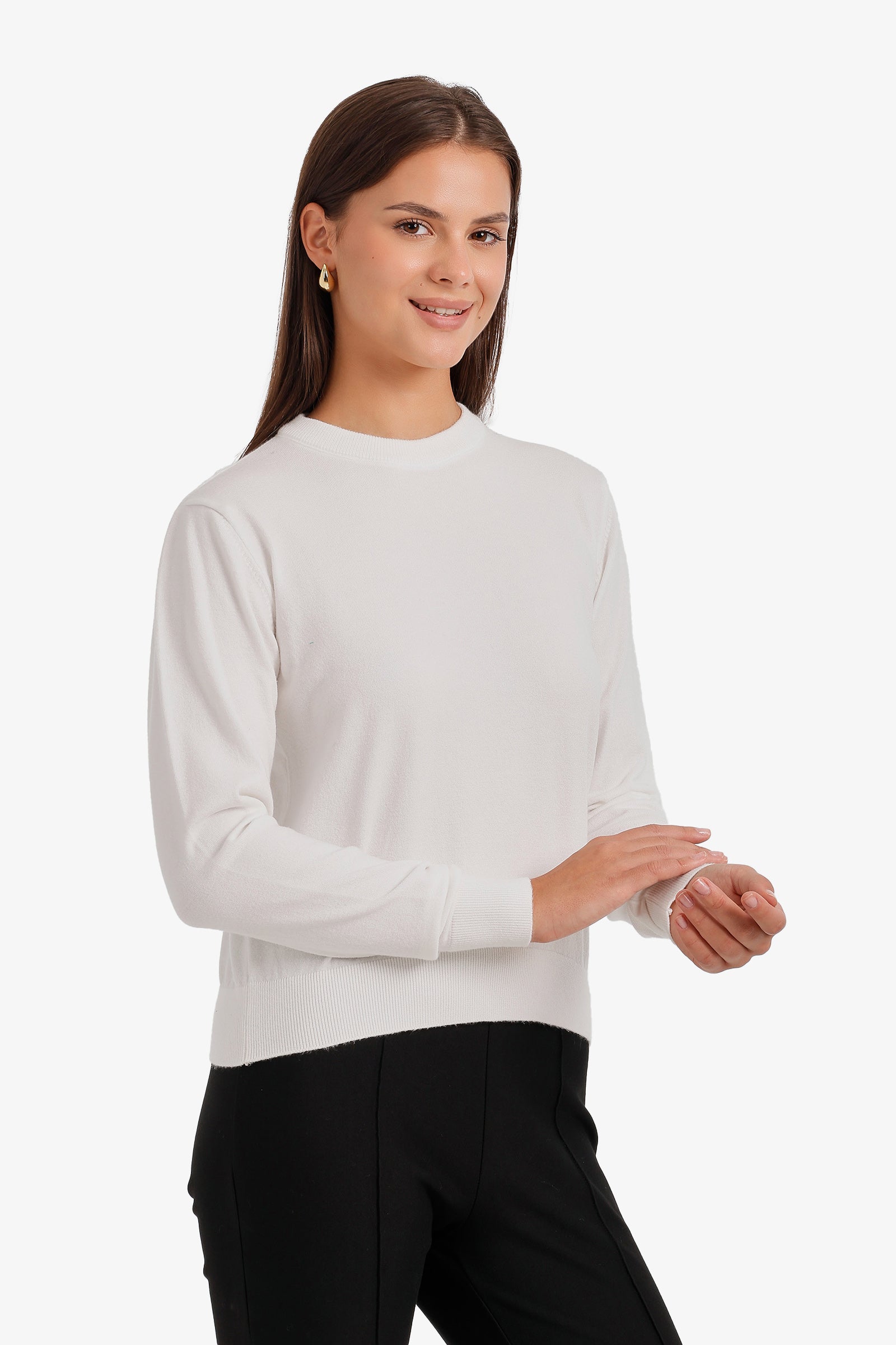 Classic Crew Neck Pullover