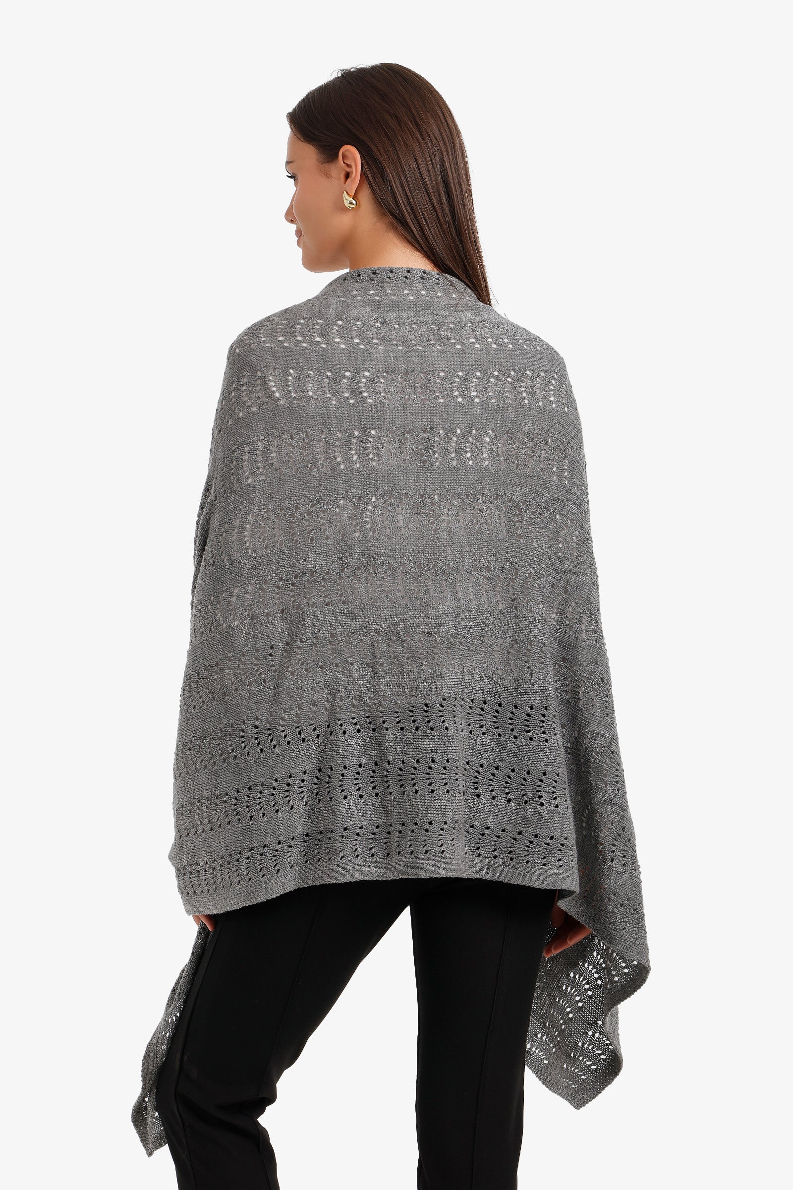 Eyelet Pattern Scarf