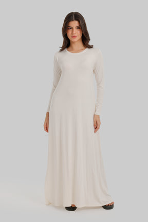 Round Neck Maxi Dress