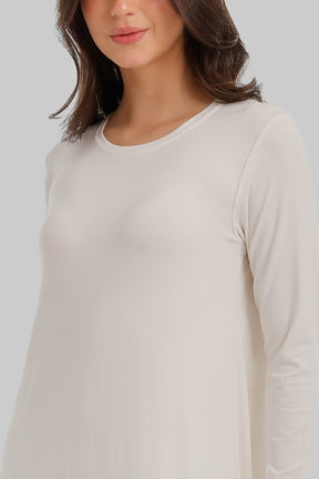 Round Neck Maxi Dress