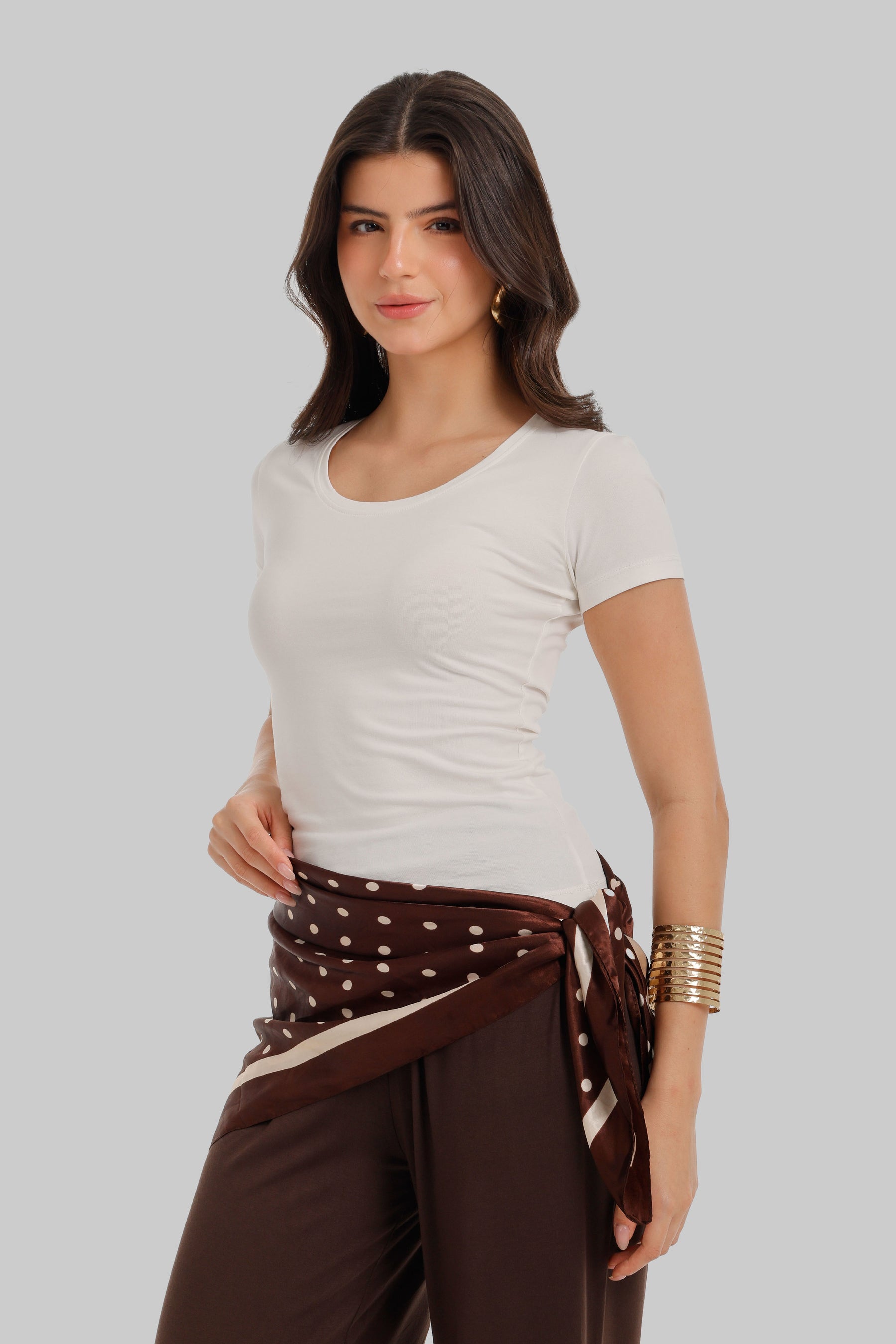 Scoop-Neck Top