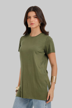 Side Slit T-Shirt