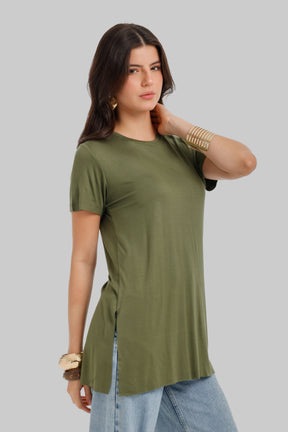 Side Slit T-Shirt