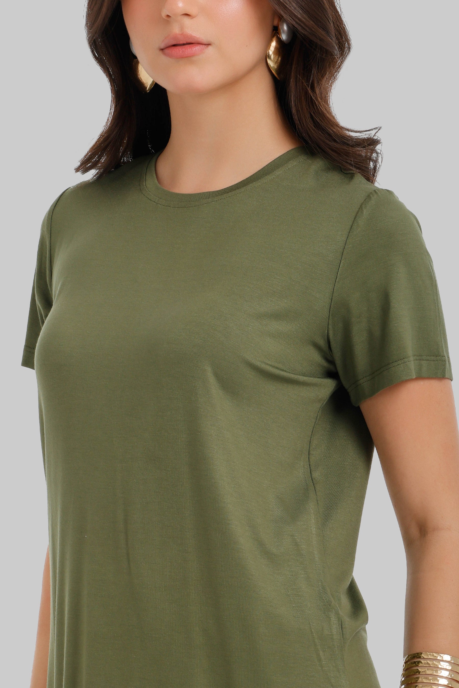 Side Slit T-Shirt