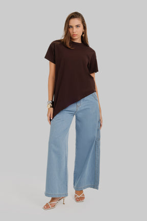 Relaxed Asymmetrical T-Shirt