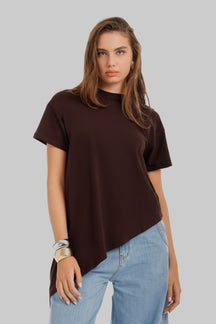 Relaxed Asymmetrical T-Shirt