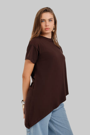 Relaxed Asymmetrical T-Shirt