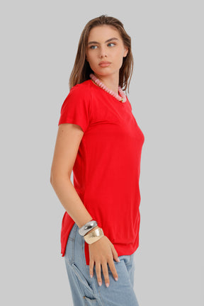 Side Slit T-Shirt