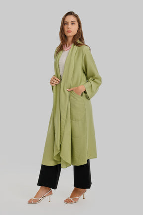 Flowy Shawl Collar Cardigan