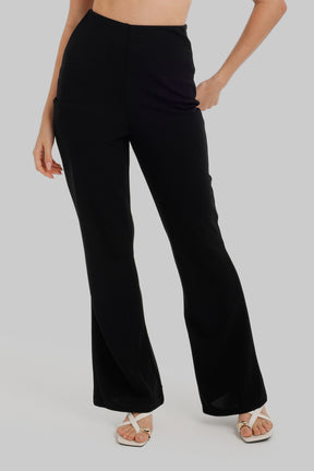 High-Waist Flared Pants
