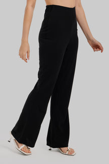 High-Waist Flared Pants