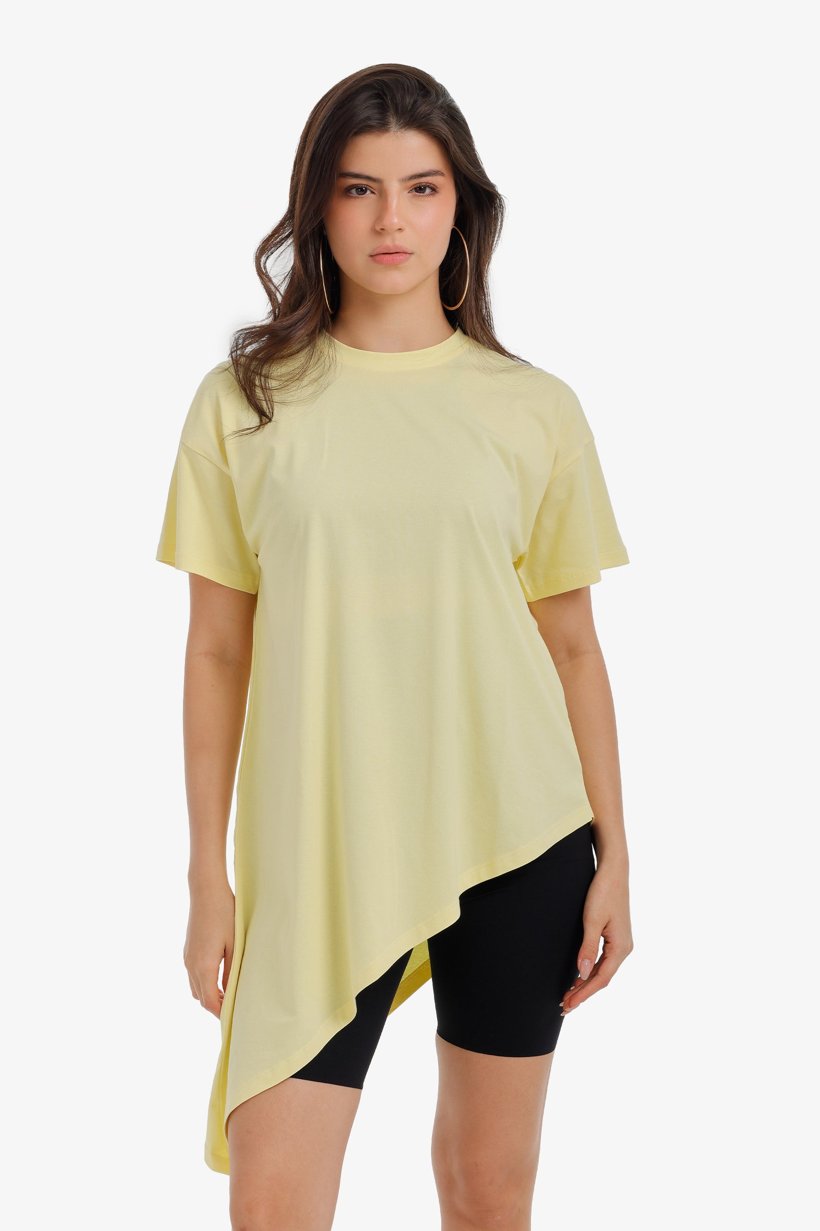 Relaxed Asymmetrical T-Shirt
