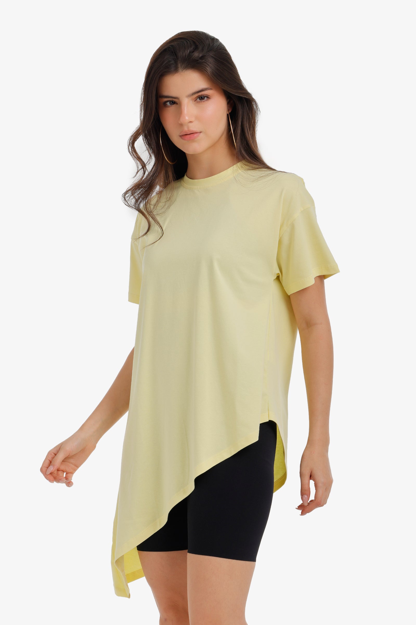 Relaxed Asymmetrical T-Shirt