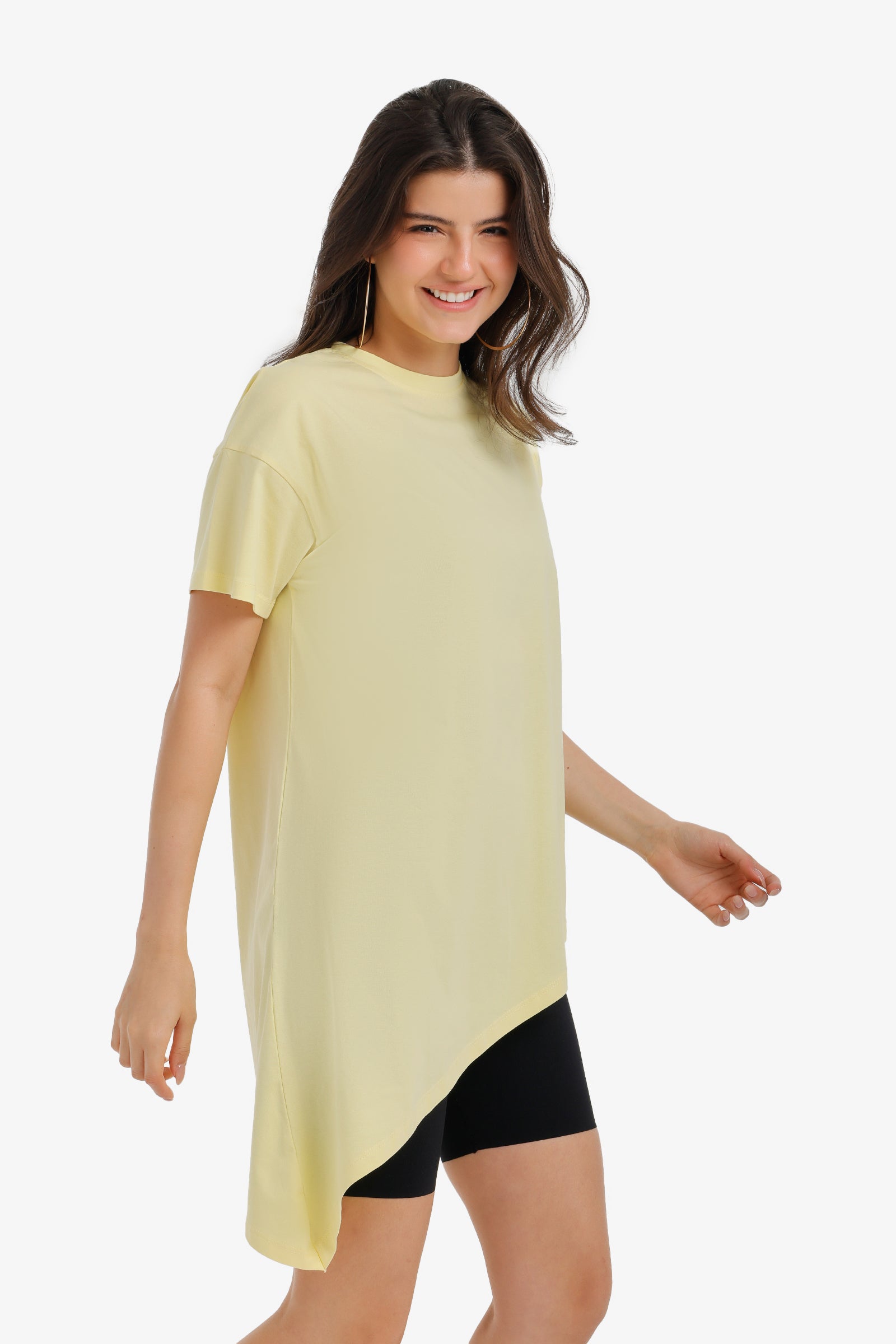 Relaxed Asymmetrical T-Shirt