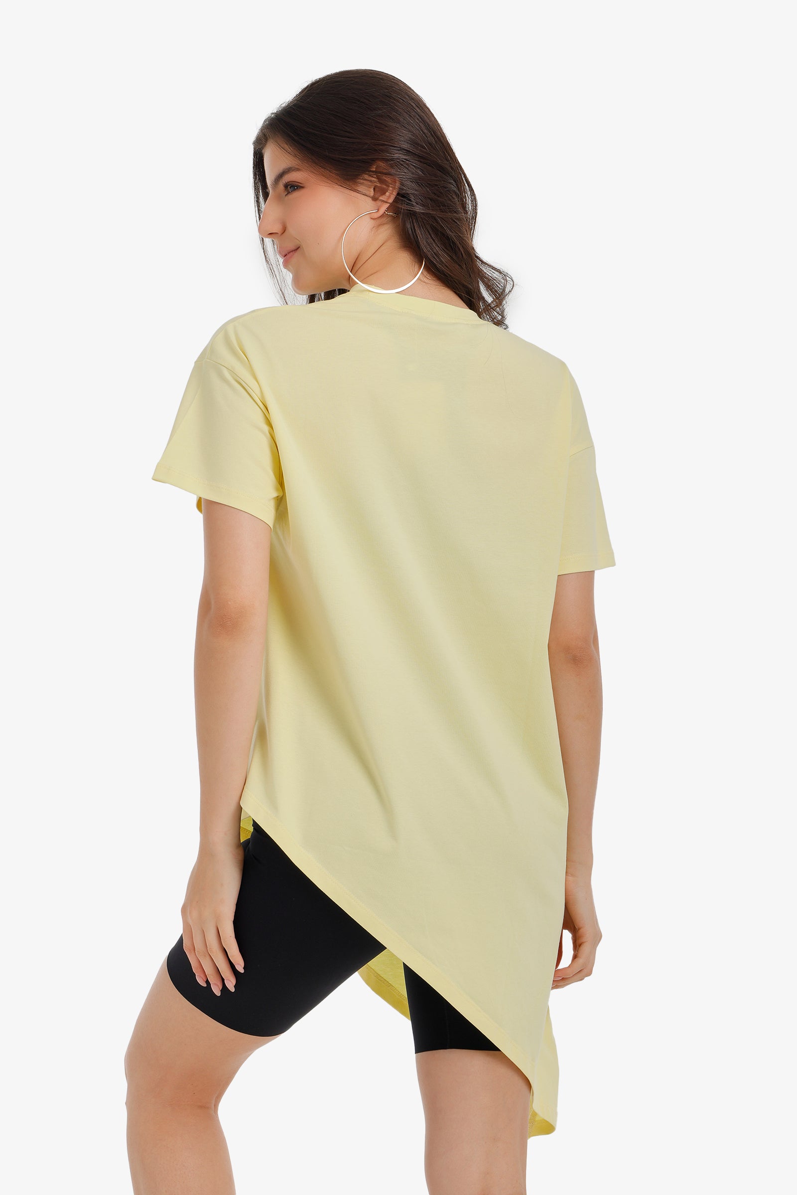 Relaxed Asymmetrical T-Shirt
