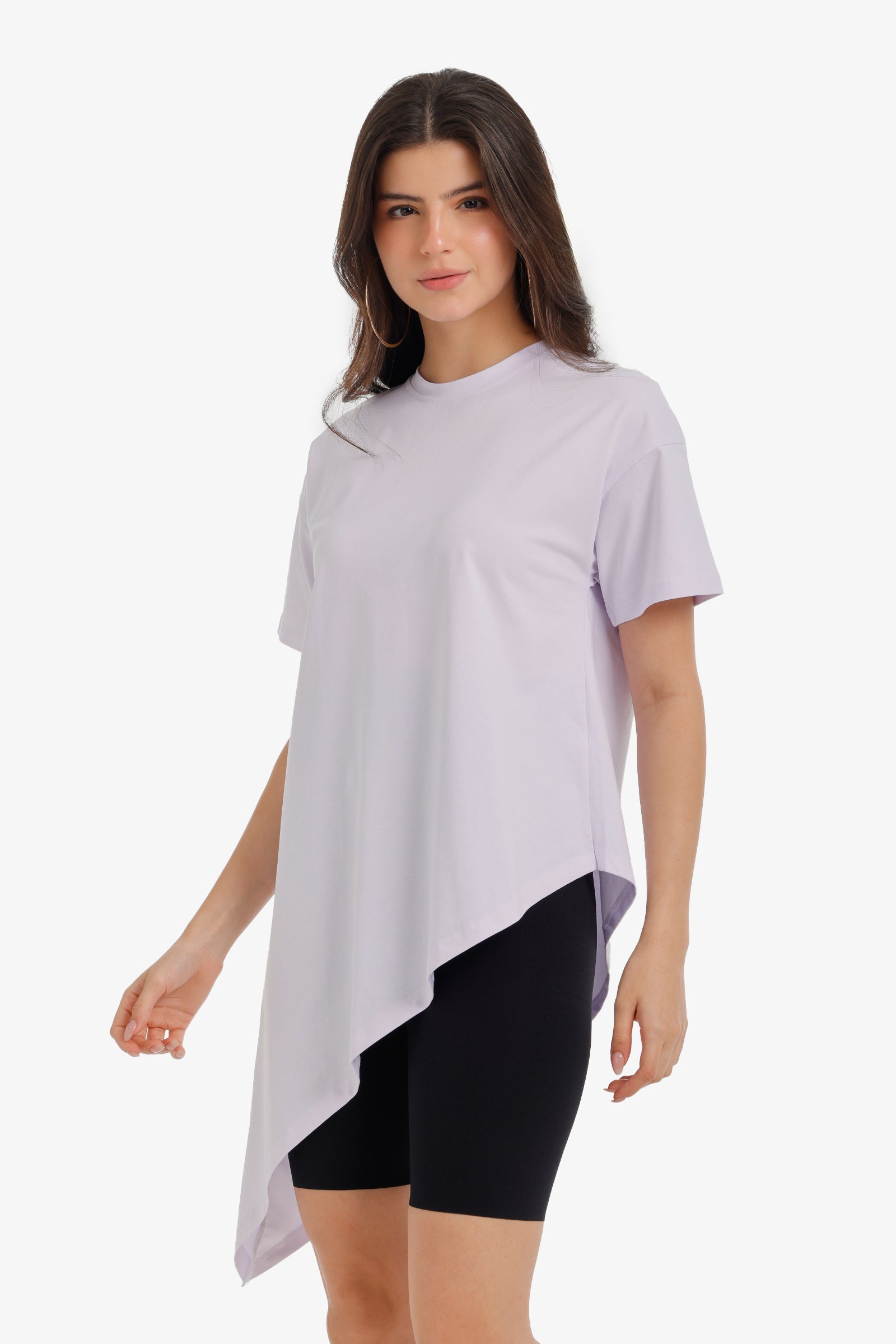 Relaxed Asymmetrical T-Shirt