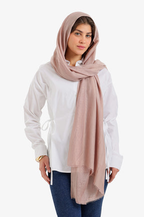 إيشارب بتصميم داماسك ناعم