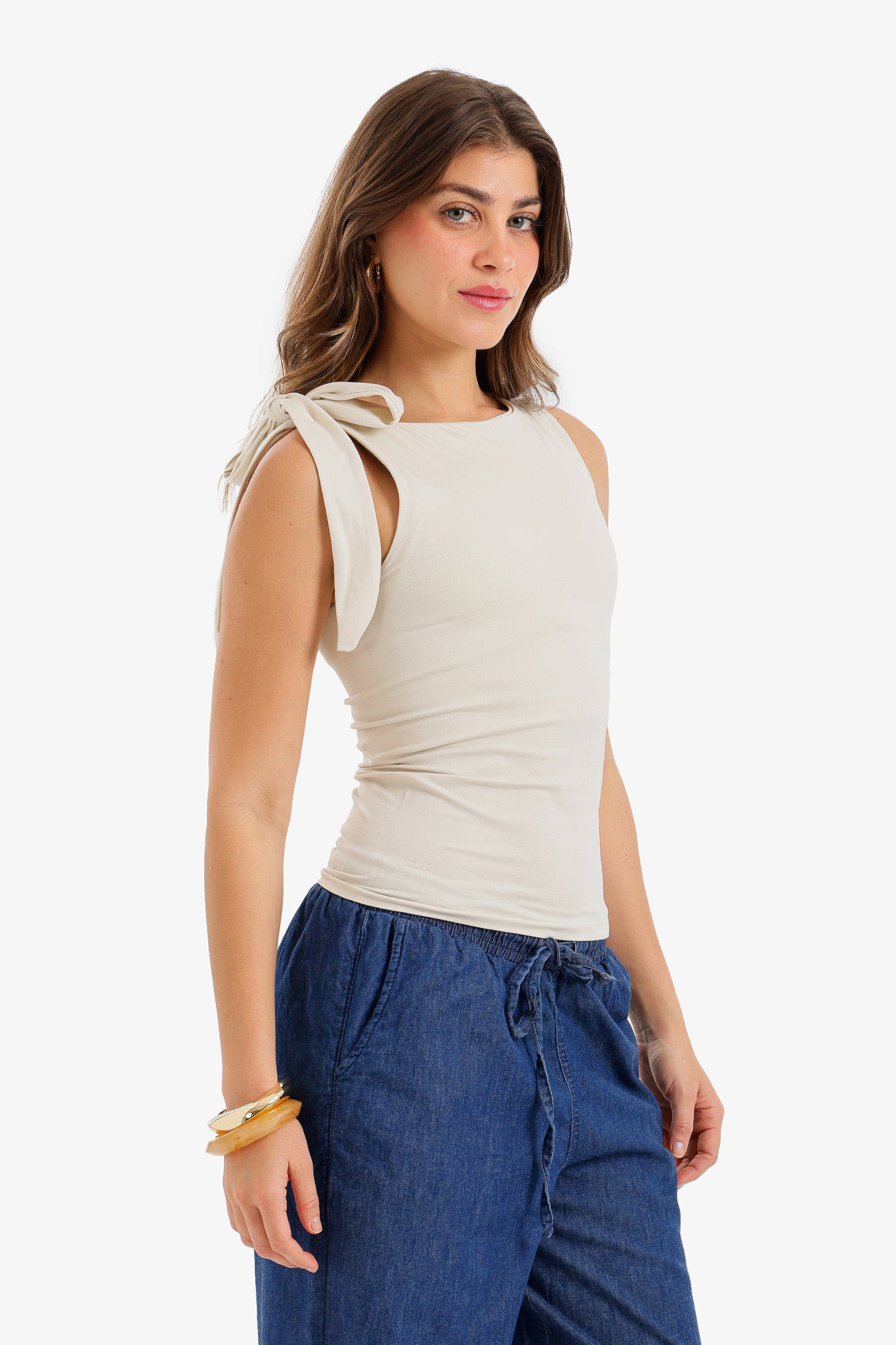 Bow-Tie Detail Top