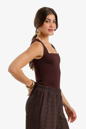 Seamless Square Neck Top