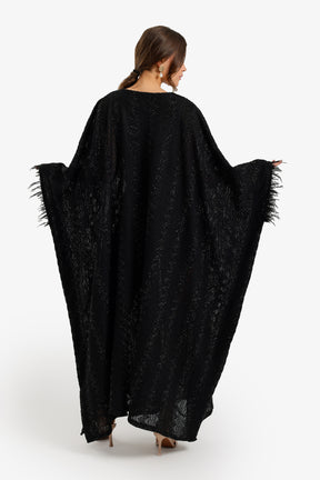 Fringed Maxi Abaya
