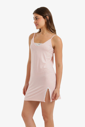 Lace V-Neck Nightgown