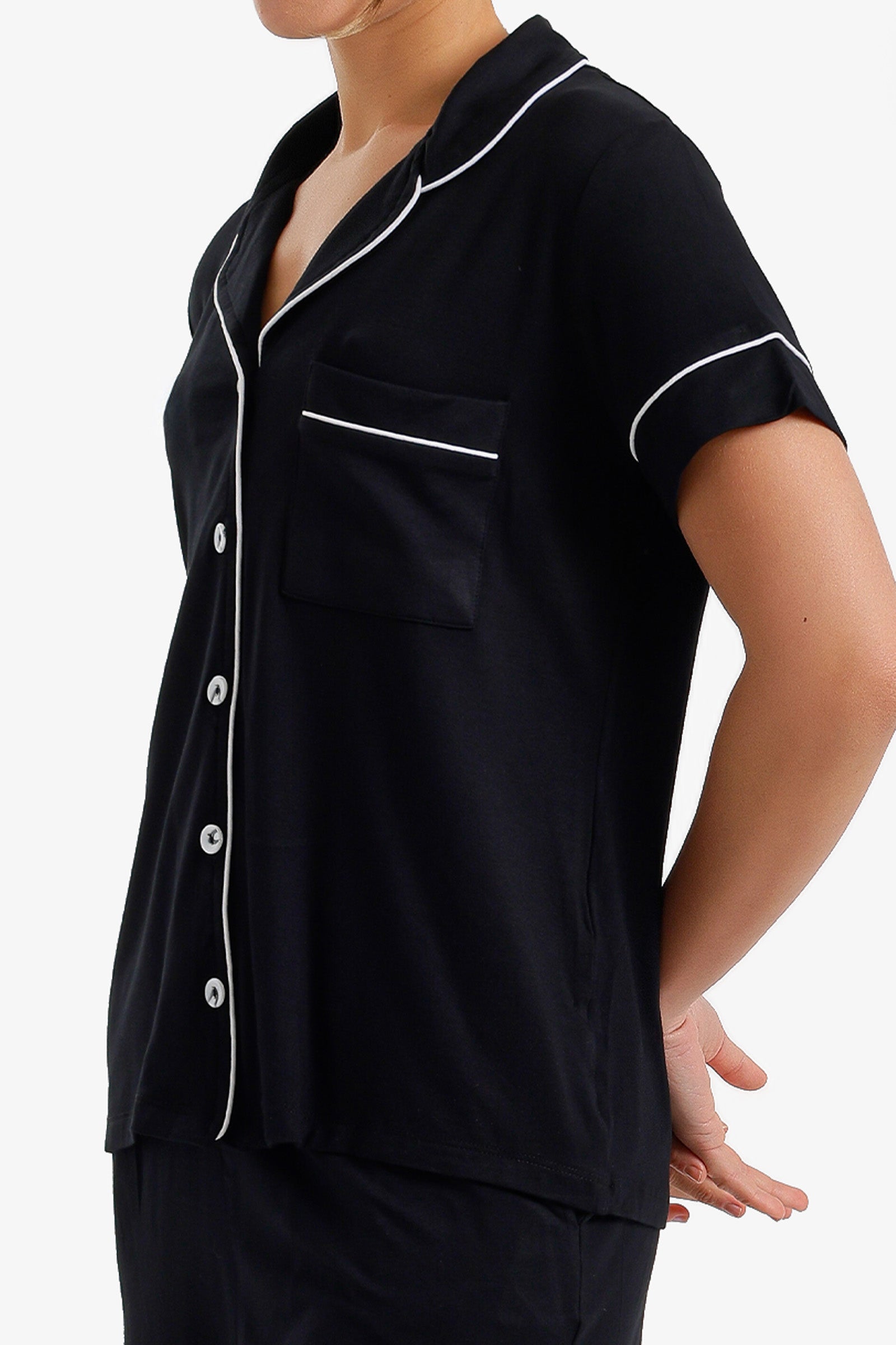 Piped Short Pyjama Set