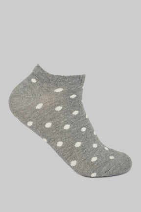 Patterned Ankle Socks - 5 Pairs