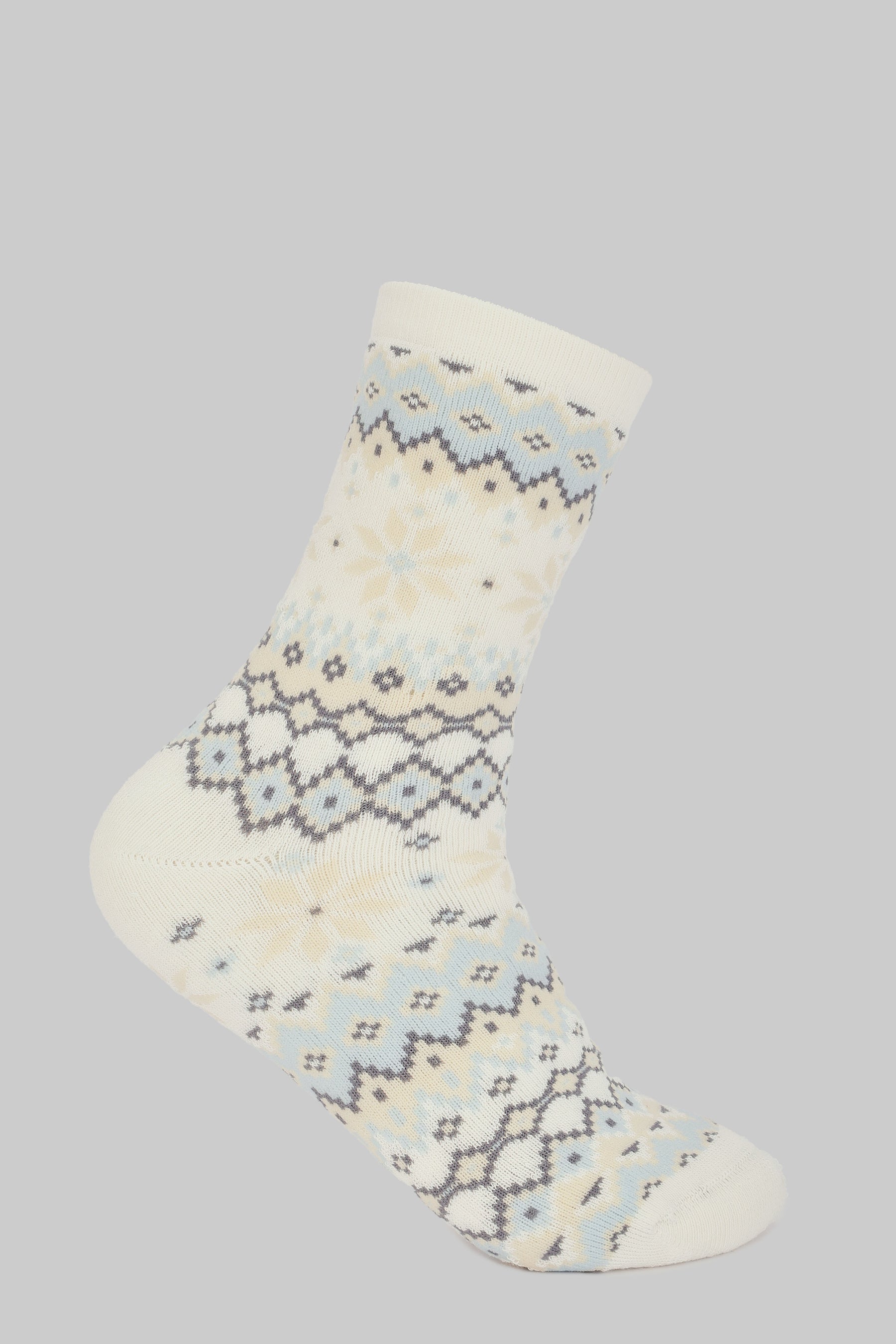 Pastel Christmas Socks - 2 Pairs