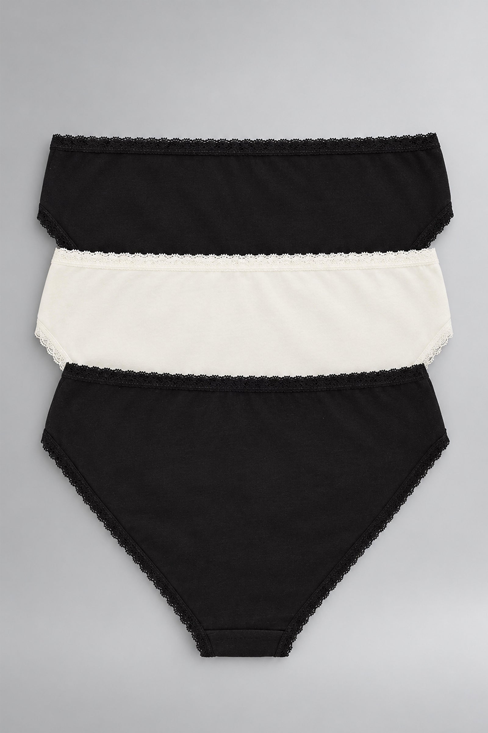 Pack of 3 Colored Bikini Panties