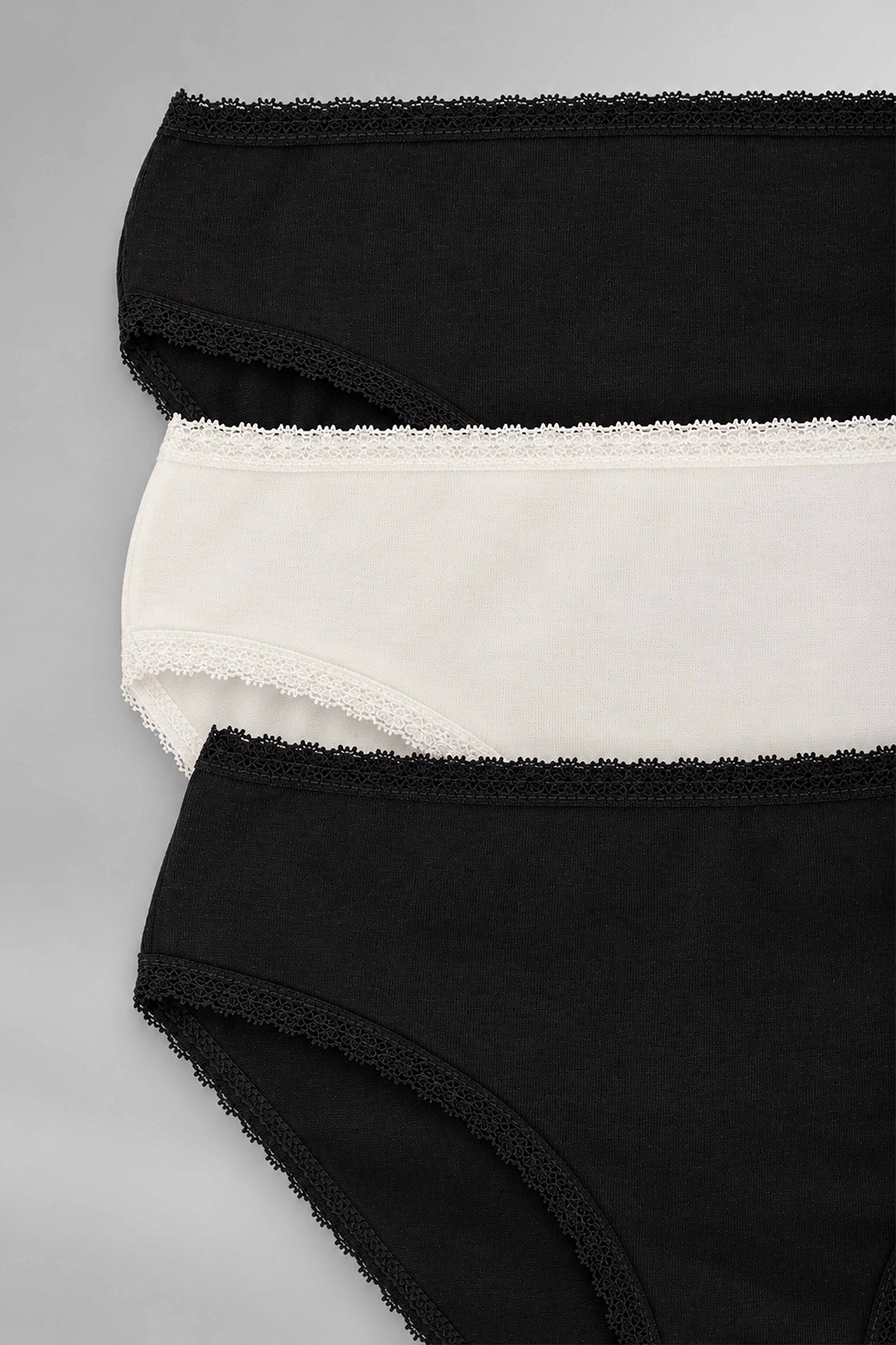 Pack of 3 Colored Bikini Panties