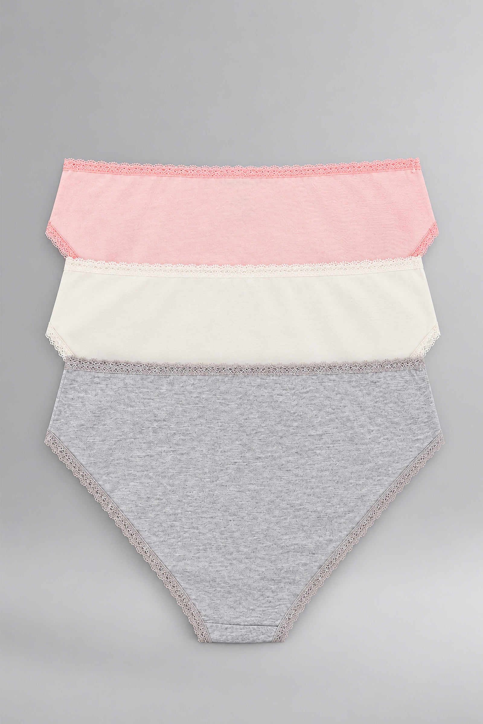 Pack of 3 Colored Bikini Panties