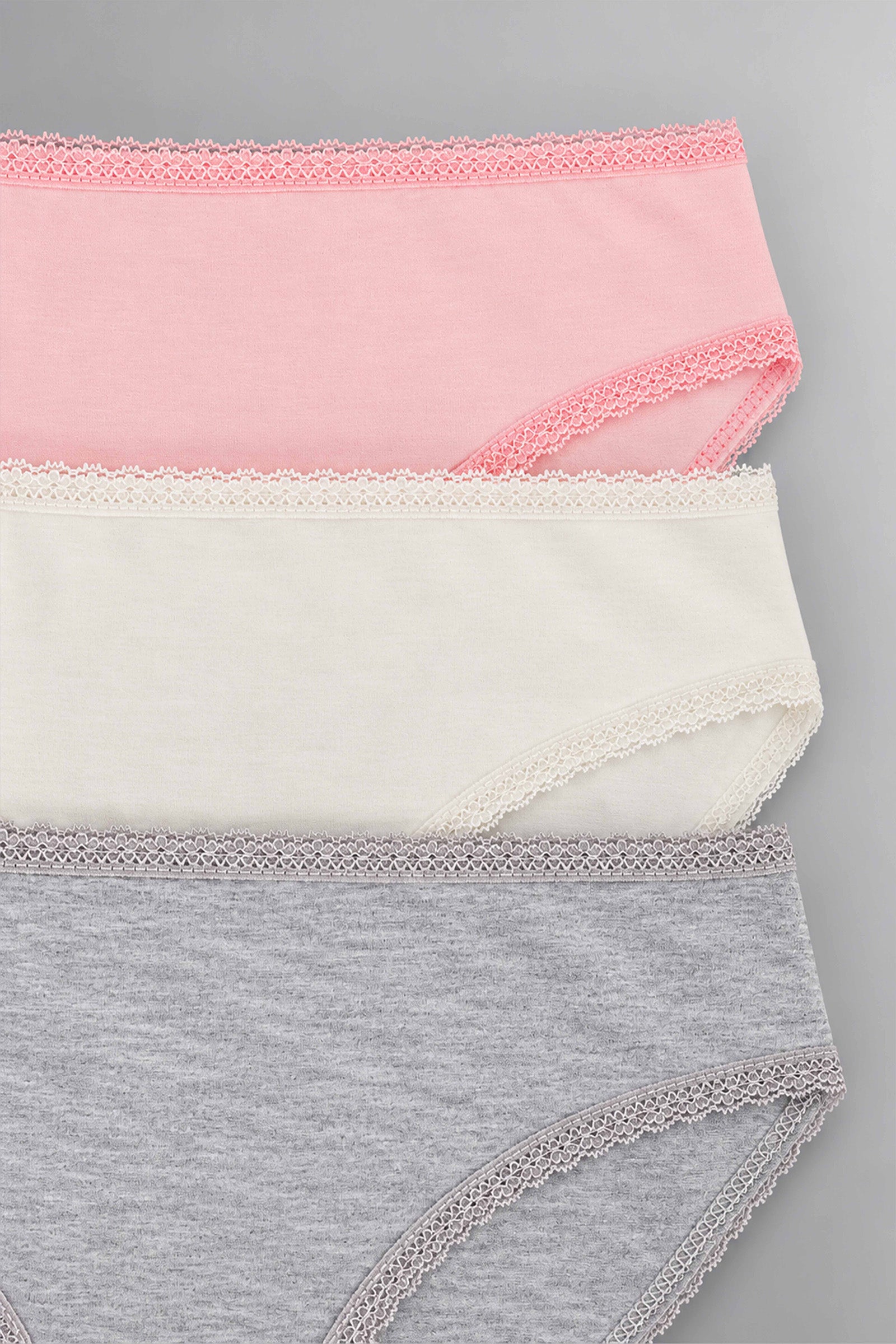 Pack of 3 Colored Bikini Panties
