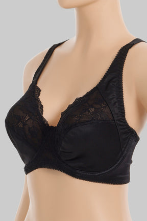 Floral Lace Minimizer Bra