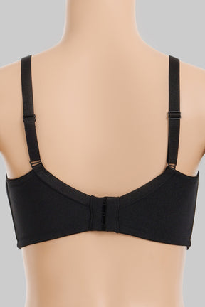 Tulle-Detailed Wireless Bra