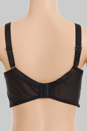 Lace Crossover Minimizer Bra