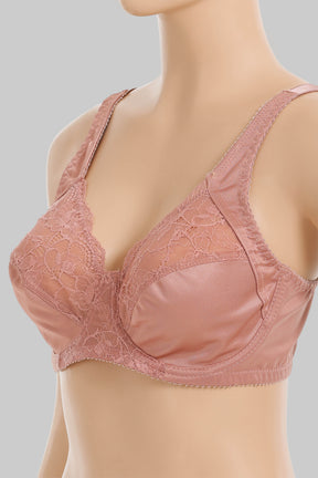 Floral Lace Minimizer Bra