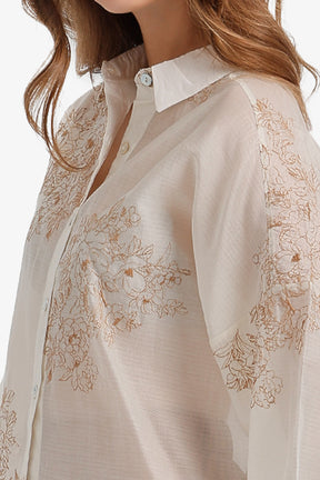 Relaxed Embroidered Pyjama