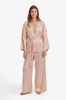 3-Piece Lace Detail Pyjama