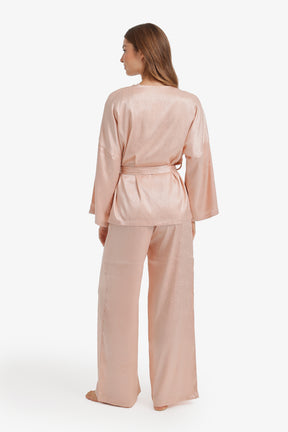 3-Piece Lace Detail Pyjama